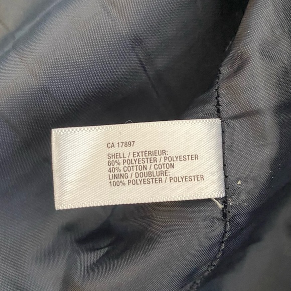 Gap Navy Mini Skirt with Metallic Sheen - Picture 7 of 8